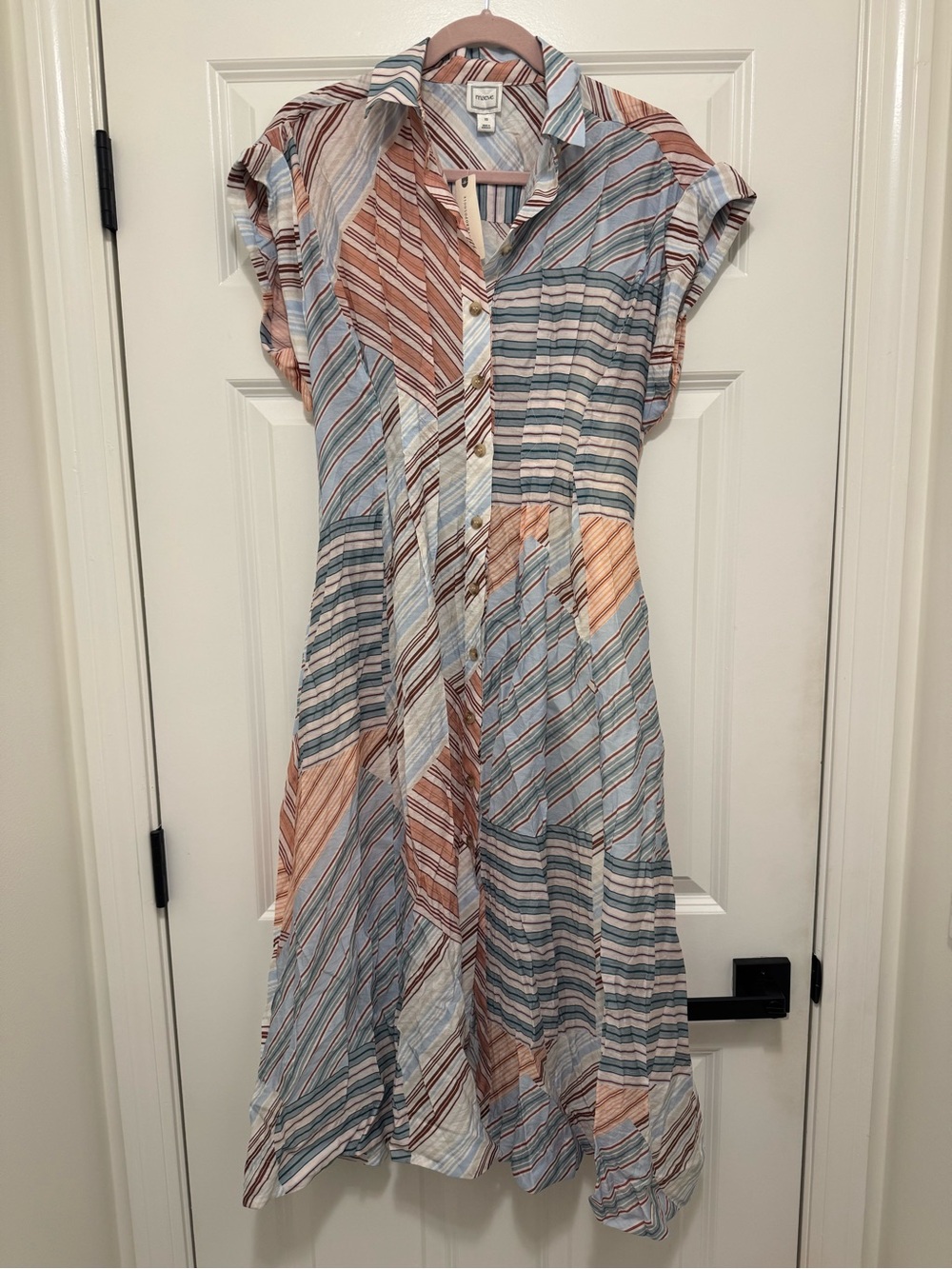 Anthropologie Maeve Midi Shirtdress - Picture 2 of 6